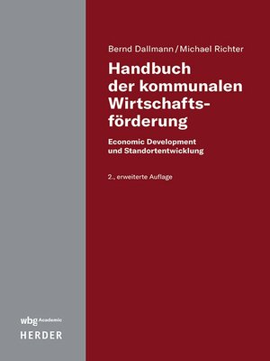 cover image of Handbuch der kommunalen Wirtschaftsförderung